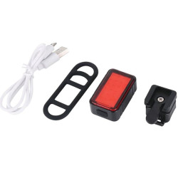 Stop bicicleta 45 LED-uri, reincarcabil USB, 6 moduri iluminare, IPX4