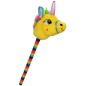 Unicorn de calarit, suport bat, sunete trap, 80 cm, diverse culori