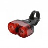 Set far si stop LED pentru bicicleta, 3 moduri iluminare, coliere de fixare