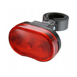 Kit far si stop pentru bicicleta, LED, 3 moduri iluminare, fixare colier reglabil