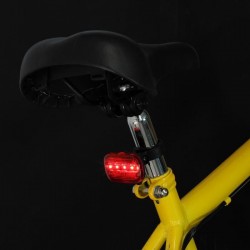 Set stop si far pentru bicicleta, LED COB, alimentare baterii, IP44