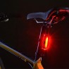 Stop bicicleta LED COB, 3 moduri iluminare, 3.5x6x3.5 cm, IP44