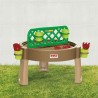 Masuta interactiva, format 4 in 1, gradinarit/apa/nisip/craft
