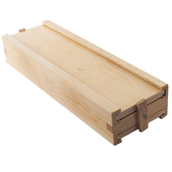 Joc remi cu piese tip os, cutie din lemn, 106 piese