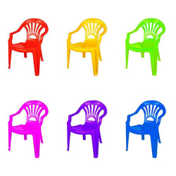 Scaun copii, material plastic, diverse culori