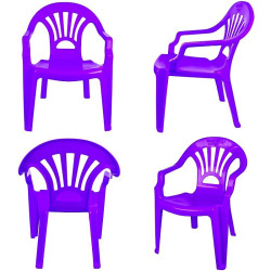 Scaun copii, material plastic, diverse culori