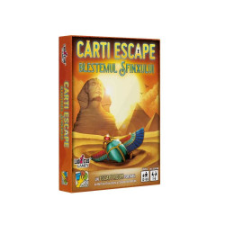 Carti joc Escape, model Blestemul Sfinxului, 1-6 persoane