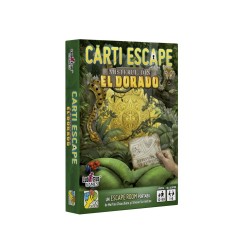 Carti de joc Misterul din Eldorado, 60 carti, escape room portabil, + 60 minute