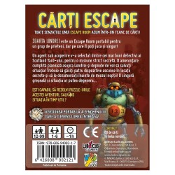 Carti escape de joc, model Soarta Londrei, 12 ani +, multicolor