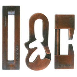 Puzzle mecanic din metal, Violon, copii 8 ani +