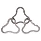 Puzzle mecanic din metal, Coaster, dificultate 4/6 Puzzle mecanic din metal, Coaster, dificultate 4/6