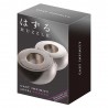 Puzzle metalic, format Infinity, 3 piese argintii, dificultate sporita