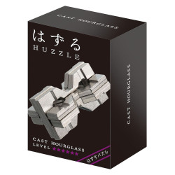 Puzzle mecanic, Hourglass, piese metalice, 8 ani +