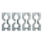 Puzzle mecanic, Hourglass, piese metalice, 8 ani + Puzzle mecanic, Hourglass, piese metalice, 8 ani +