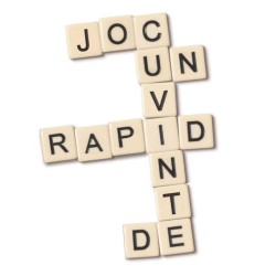 Joc de cuvinte Bananagrams, 144 piese, adaptat limbii romane