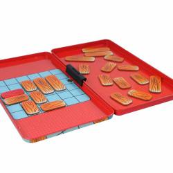 Joc magnetic tip brain teaser, Barcute smart, 20 de provocari si solutii