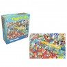 Puzzle creativ Cauta si Gaseste, La birou, set 1000 piese, 8 ani +