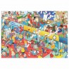 Puzzle creativ Cauta si Gaseste, La birou, set 1000 piese, 8 ani +