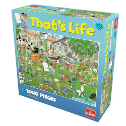 Puzzle 1000 piese, Cauta si Gaseste, La scoala, 68x48 cm, multicolor