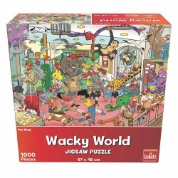 Puzzle Pet shop, 1000 piese, multicolor