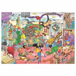 Puzzle Pet shop, 1000 piese, multicolor