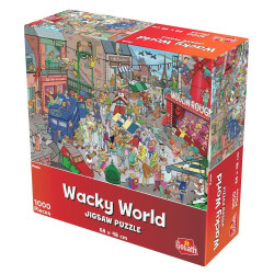 Puzzle La Paris, 1000 piese, jucarie creativa, 8 ani +