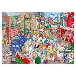 Puzzle La Paris, 1000 piese, jucarie creativa, 8 ani +