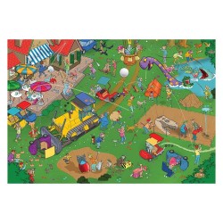 Puzzle copii si adulti, La golf, 1000 piese multicolore