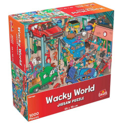 Puzzle La service auto, 1000 piese, 68x48 cm
