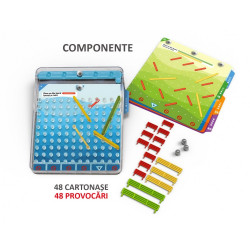 Joc educativ, Gravity Track, cartonase si provocari, IQ Booster