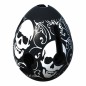 Smart Egg, labirint Craniul, alb negru Smart Egg, labirint Craniul, alb negru