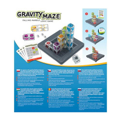 Joc de logica Thinkfun Gravity Maze, limba romana, 27 x 24 x 7 cm