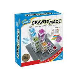 Joc de logica Thinkfun Gravity Maze, limba romana, 27 x 24 x 7 cm