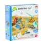 Set 5 utilaje constructii, din lemn, joc interactiv Set 5 utilaje constructii, din lemn, joc interactiv
