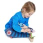 Joc educational, Ghiveci cu flori pentru gradina, 15 piese, lemn, 3 ani+ Joc educational, Ghiveci cu flori pentru gradina, 15 piese, lemn, 3 ani+