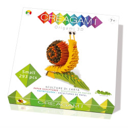 Puzzle hartie Melc 3D Origami, 293 piese