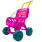 Carucior papusi, centura siguranta, jucarie plastic, 49x42,5x28 cm