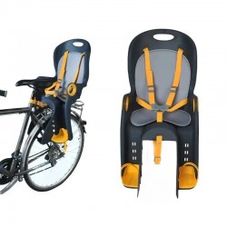 Scaun de bicicleta pentru copii, centuri siguranta in 5 puncte, suport picioare 4 trepte, maxim 22 kg