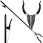 Cleste pentru colectarea deseurilor, lungime totala 92 cm, corp metalic Cleste pentru colectarea deseurilor, lungime totala 92 cm, corp metalic