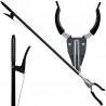 Cleste pentru colectarea deseurilor, lungime totala 92 cm, corp metalic