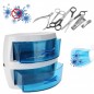 Sterilizator UVC profesional 8W, 2 sertare, pentru obiecte mici, instrumentar, RESIGILAT Sterilizator UVC profesional 8W, 2 sertare, pentru obiecte mici, instrumentar, RESIGILAT