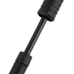 Mini pompa de mana pentru bicicleta, inaltime reglabila 23 - 38 cm, neagra