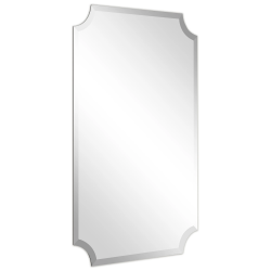 Sticker efect oglinda 40x60 cm, forma dreptunghiulara, rezistent la apa