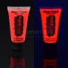 Vopsea Neon reactiva UV pentru bodypainting flacon 50 ml