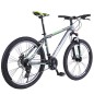 Bicicleta Mountain Bike 26 inch, cadru aluminiu, 21 viteze, schimbator Shimano, suspensii furca, frane disc, resigilat
