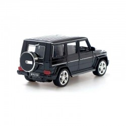 Macheta SUV Off-road 4x4, LED si efecte sonore realiste, usi mobile, 19x7.5x7.5 cm