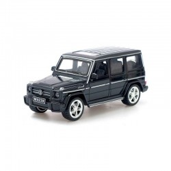 Macheta SUV Off-road 4x4, LED si efecte sonore realiste, usi mobile, 19x7.5x7.5 cm
