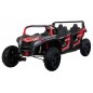 ATV buggy electric, 4 locuri, Bluetooth, roti pnematice, negru/rosu ATV buggy electric, 4 locuri, Bluetooth, roti pnematice, negru/rosu