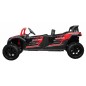 ATV buggy electric, 4 locuri, Bluetooth, roti pnematice, negru/rosu ATV buggy electric, 4 locuri, Bluetooth, roti pnematice, negru/rosu