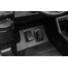 ATV buggy electric, 4 locuri, Bluetooth, roti pnematice, negru/rosu